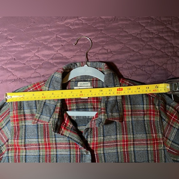 L.L. Bean Women's Flannel Shirt - Picture 8 of 13
